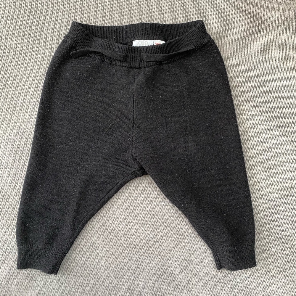 Zara Knit Pants 9-12 months